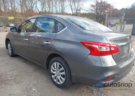 2018 Nissan Sentra S из США, поврежденный, VIN 3N1AB7AP7JY233841